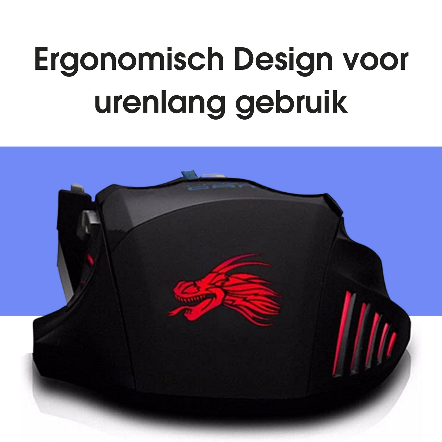 Gaming Muis met LED Verlichting - 1600 tot 5500 DPI