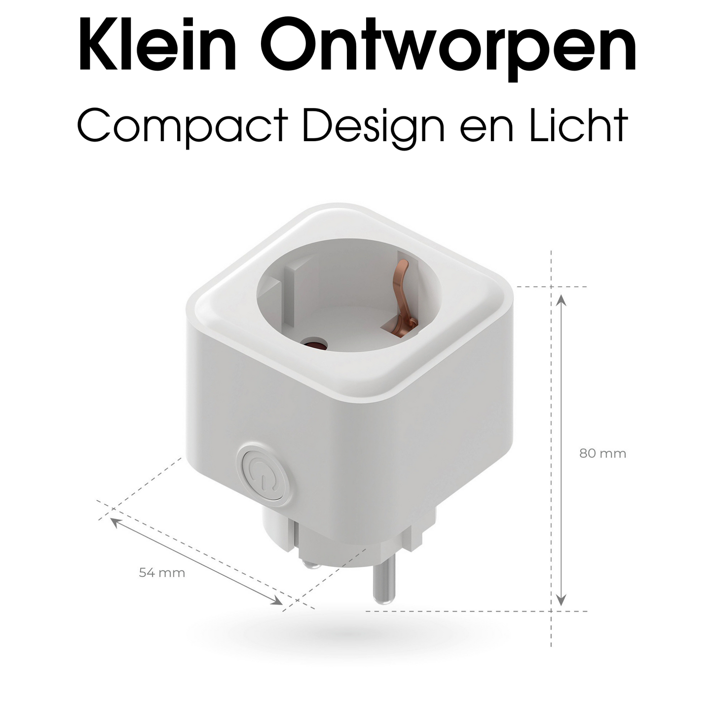 Slimme stekker 3 pack - Met energiemeter & tijdschakelaar