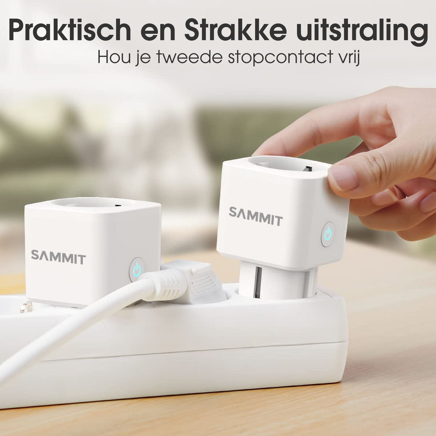 Slimme stekker 3 pack - Met energiemeter & tijdschakelaar