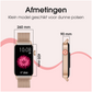 Dames smartwatch rosé goud - Stappenteller - 34MM